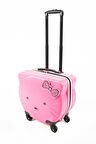 Hello Kitty Pembe Çocuk Valizi - Pembe / Beyaz / Sarı