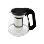 Çelik Süzgeçli Cam Demlik 1500Ml