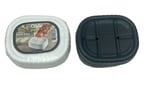 Set Üstü Katı Sabunluk Kapaklı Plastik