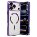 Apple İphone 17 Pro Max Kross Magneticsafe Kapak - Mor