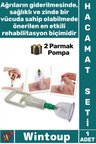 #Hacamat Vakumlu Kupa Terapi Takımı Hijyenik Medikal 12'li Hacamat Seti 2 Parmak Pompa Hediye