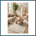Bezos YoudayHomeCollection MODA Model Oturma Odası Halısı · EBAT: 80X80 OB