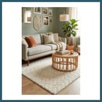 Bezos YoudayHomeCollection MODA Model Oturma Odası Halısı · EBAT: 80X80 OB