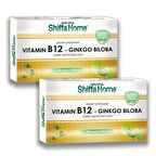 Aksuvital Shiffa Home Vitamin B12-Ginkgo Biloba 28 Tablet x 2 Adet