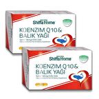 Aksuvital Shiffa Home Koenzim Q10-Balık Yağı 30 Softjel x 2 Adet