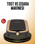 Tost Makinesi Hızlı Pişirme Teknolojisi 1500 Watt