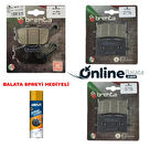 Honda Crf 1100 L Africa Twin Brenta Fren Balata Takımı Ön Ve Arka Ob4260