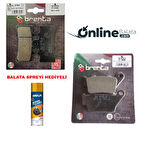 Ktm Duke 390 Brenta Fren Balata Takımı Ön Ve Arka Ob4269