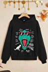 Uyguntarz Çocuk T - Rex Baskılı Sweatshirt