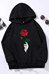 Uyguntarz Çocuk Rose Baskılı Sweatshirt