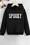 Uyguntarz Çocuk Spooky Baskılı Sweatshirt