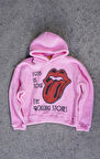 The Rolling Stone Pembe Polar Sweatshirt