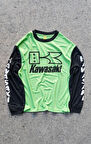Kawasaki Fileli Uzun Kol T-shirt