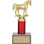 ODAK KUPA - Figürlü Kupalar - At Figürlü Kupalar FG-004 B - 22 cm