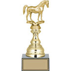 ODAK KUPA - Figürlü Kupalar - At Figürlü Kupalar FG-023 C - 26 cm