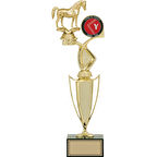 ODAK KUPA - Figürlü Kupalar - At Figürlü Kupalar FG-043 A - 41 cm