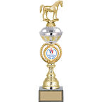 ODAK KUPA - Figürlü Kupalar - At Figürlü Kupalar FG-066 C - 42 cm