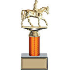 ODAK KUPA - Figürlü Kupalar - At / Binici Figürlü Kupalar FG-003 A - 24 cm