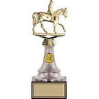 ODAK KUPA - Figürlü Kupalar - At / Binici Figürlü Kupalar FG-010 A - 27 cm