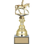 ODAK KUPA - Figürlü Kupalar - At / Binici Figürlü Kupalar FG-023 B - 29 cm