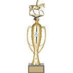 ODAK KUPA - Figürlü Kupalar - At / Binici Figürlü Kupalar FG-026 A - 43 cm