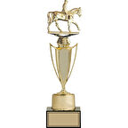 ODAK KUPA - Figürlü Kupalar - At / Binici Figürlü Kupalar FG-040 B - 36 cm