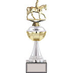 ODAK KUPA - Figürlü Kupalar - At / Binici Figürlü Kupalar FG-045 A - 35 cm