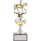 ODAK KUPA - Figürlü Kupalar - At / Binici Figürlü Kupalar FG-045 C - 30 cm