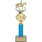 ODAK KUPA - Figürlü Kupalar - At / Binici Figürlü Kupalar FG-051 A - 41 cm