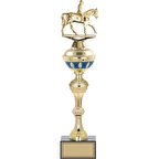 ODAK KUPA - Figürlü Kupalar - At / Binici Figürlü Kupalar FG-063 C - 44 cm