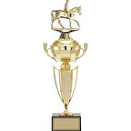 ODAK KUPA - Figürlü Kupalar - At / Binici Figürlü Kupalar FG-068 A - 46 cm