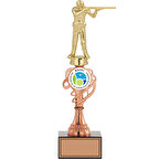 ODAK KUPA - Figürlü Kupalar - Atıcı Figürlü Kupalar FG-034 C - 34 cm