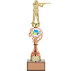 ODAK KUPA - Figürlü Kupalar - Atıcı Figürlü Kupalar FG-036 C - 37 cm