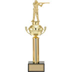 ODAK KUPA - Figürlü Kupalar - Atıcı Figürlü Kupalar FG-048 A - 44 cm