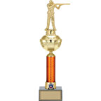 ODAK KUPA - Figürlü Kupalar - Atıcı Figürlü Kupalar FG-055 A - 46 cm