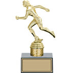 ODAK KUPA - Figürlü Kupalar - Atletizm Kadın Figürlü Kupalar FG-001 B - 21 cm