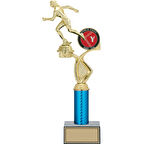 ODAK KUPA - Figürlü Kupalar - Atletizm Kadın Figürlü Kupalar FG-017 B - 38 cm