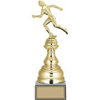 ODAK KUPA - Figürlü Kupalar - Atletizm Kadın Figürlü Kupalar FG-023 A - 33 cm