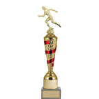 ODAK KUPA - Figürlü Kupalar - Atletizm Kadın Figürlü Kupalar FG-028 A - 48 cm