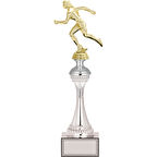 ODAK KUPA - Figürlü Kupalar - Atletizm Kadın Figürlü Kupalar FG-030 A - 38 cm