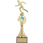 ODAK KUPA - Figürlü Kupalar - Atletizm Kadın Figürlü Kupalar FG-034 A - 39 cm