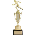 ODAK KUPA - Figürlü Kupalar - Atletizm Kadın Figürlü Kupalar FG-040 B - 38 cm