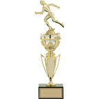 ODAK KUPA - Figürlü Kupalar - Atletizm Kadın Figürlü Kupalar FG-044 C - 39 cm