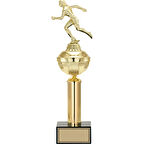 ODAK KUPA - Figürlü Kupalar - Atletizm Kadın Figürlü Kupalar FG-047 B - 42 cm