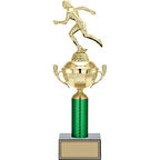 ODAK KUPA - Figürlü Kupalar - Atletizm Kadın Figürlü Kupalar FG-050 B - 40 cm