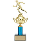 ODAK KUPA - Figürlü Kupalar - Atletizm Kadın Figürlü Kupalar FG-052 C - 38 cm