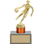 ODAK KUPA - Figürlü Kupalar - Basketbol Kadın Figürlü Kupalar FG-003 C - 19 cm