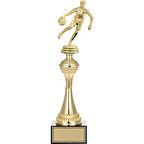 ODAK KUPA - Figürlü Kupalar - Basketbol Kadın Figürlü Kupalar FG-029 A - 36 cm