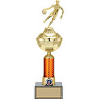 ODAK KUPA - Figürlü Kupalar - Basketbol Kadın Figürlü Kupalar FG-055 C - 40 cm