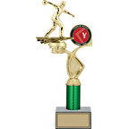 ODAK KUPA - Figürlü Kupalar - Bowling Erkek Figürlü Kupalar FG-018 C - 35 cm